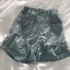 H&M high rise shorts